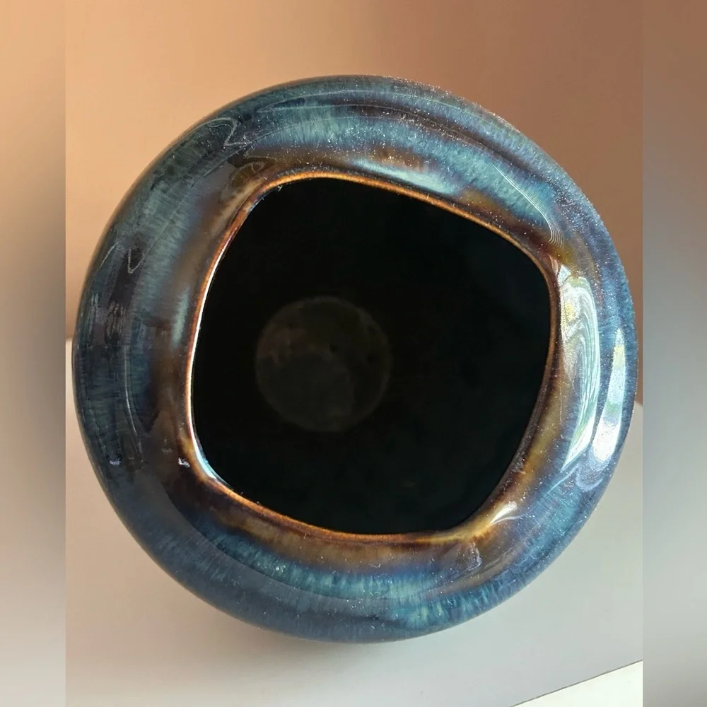 Bill Campbell Flambeaux Crystalline Glaze Studio Art Pottery 7